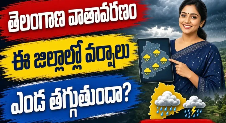 Hyderabad Weather Telangana Rain Forecast October 16 - IMD thunderstorm alert in 10 districts