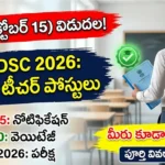 AP DSC Notification 2026 విడుదలకు సిద్ధం, 2,535 ఉపాధ్యాయ పోస్టుల భర్తీ వివరాలు