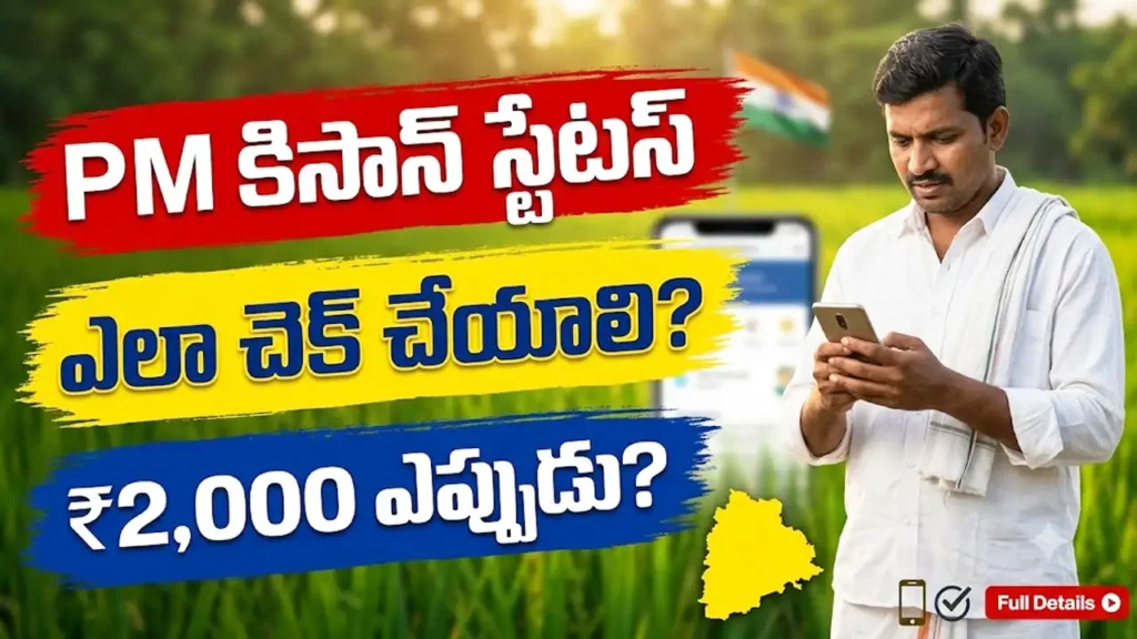 PM Kisan Beneficiary Status Check 2026 - How to check online, eKYC, beneficiary list