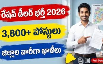 Ration Dealer Bharti 2026 Telangana district wise vacancies application process