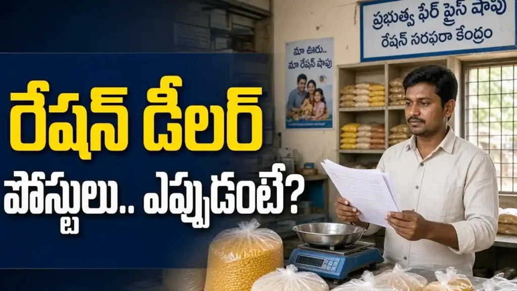 Ration Dealer Jobs in Telangana 2026