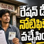 Ration Dealer Notification 2026 Telangana ration shop dealer recruitment update