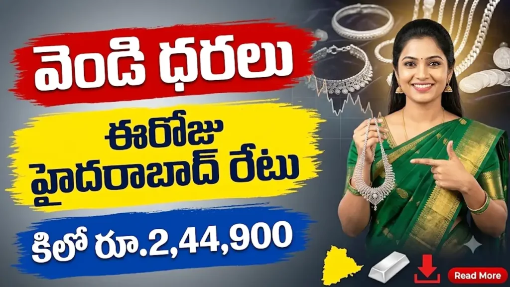 Silver Rate Today Hyderabad October 6 2026 - Silver price per kg and 10 grams