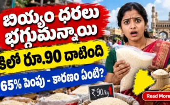 తెలంగాణలో సన్న బియ్యం ధర 65% పెంపు - హైదరాబాద్ లో కిలో రూ.90