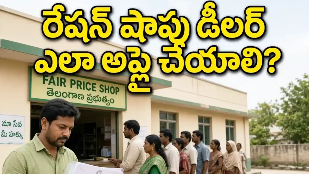 Telangana Ration Dealer Application Process 2026 - Eligibility, Documents, How to Apply at MRO/RDO Office