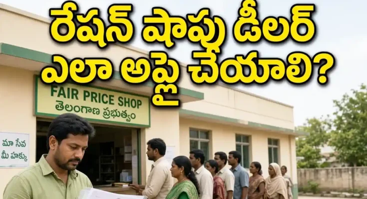 Telangana Ration Dealer Application Process 2026 - Eligibility, Documents, How to Apply at MRO/RDO Office